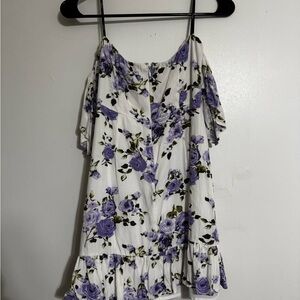 Floral Off-Shoulder Dress
